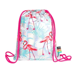 St.Right - Flamingós zsinóros hátizsák - Holografikus
