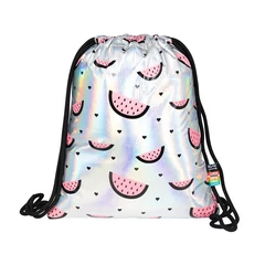 St.Right - Watermelon zsinóros hátizsák - Holografikus