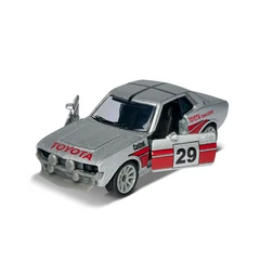 Majorette Vintage Deluxe fém autómodell tároló dobozzal - Toyota Celica - piros (212052019)