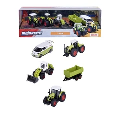 Majorette 5 db-os kisautó ajándékszett - Claas Farm (8503105002)