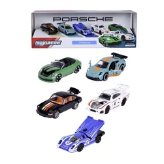 Majorette 5 db-os kisautó ajándékszett - Porsche (8502105002)