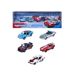 Majorette 5 db-os kisautó ajándékszett - Vintage racing (8502005001)