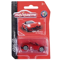 Majorette autómodell - Alfa Romeo Edition - 4C Spider - Piros (212053052SI1)