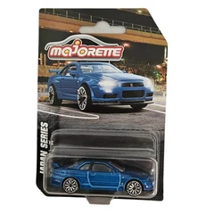 Majorette autómodell - Japan Series - Nissan GT-R - Világos kék (212053056KAB)