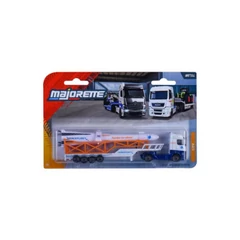 Majorette City Transporter Prémium autómodell - Mercedes-Benz Actros repülőgéptörzzsel (8503003000)
