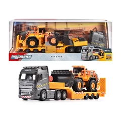 Majorette Volvo fém teherszállító kamion homlokrakodóval - 22 cm (8503726002)
