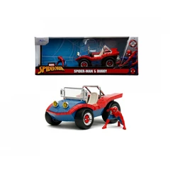 Jada - Marvel Pókember - Buggy fém autómodell figurával - 1:24 (253225030)