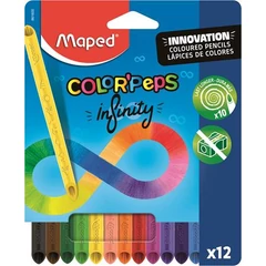 Maped Színes ceruza készlet, háromszögletű Color Peps 12 db-os (IMA861600)