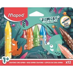 Maped Zsírkréta, vastag Jungle Fever 12 db-os (IMA861400)