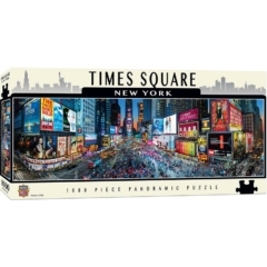 MasterPieces 1000 db-os Panoráma puzzle - Cityscape - Times Square (72077)