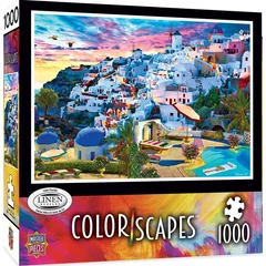 MasterPieces 1000 db-os puzzle - Color Scapes Collection - Santorini Sky (71925)