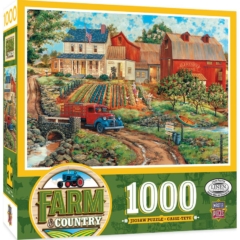 MasterPieces 1000 db-os puzzle - Farm Country - Grandmas Garden (71921)