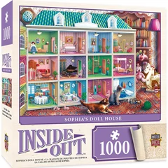 MasterPieces 1000 db-os puzzle - Inside Out Collection - Sophias Dollhouse (71837)