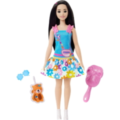 Barbie - Első Barbie babám - Fekete hajú (HLL18-HLL22)