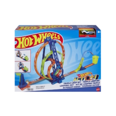 Hot Wheels Action - Tripla hurok pályaszett (HMX37)