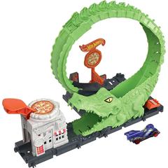 Hot Wheels City - Krokodilhurok pályaszett (HKX39)