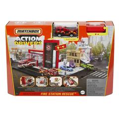 Mattel Matchbox Action Drivers - Tűzoltóállomás játékszett (HBD76)