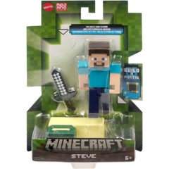 Minecraft figura portál elemmel - Steve (HMB17)