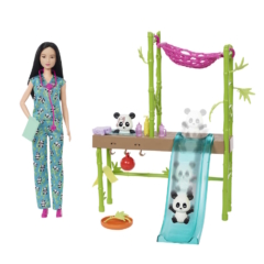 Mattel - Barbie Panda Mentés játékszett (HKT77)