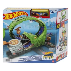 Hot Wheels City - Krokodil támadás pályaszett (HDR29-HKX39)