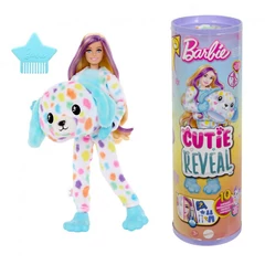Mattel Barbie Cutie Reveal baba plüss jelmezben meglepetésekkel - Dalmata kutyus (HRK41)