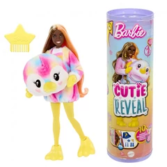Mattel Barbie Cutie Reveal baba plüss jelmezben meglepetésekkel - Pingvin (HRK40)
