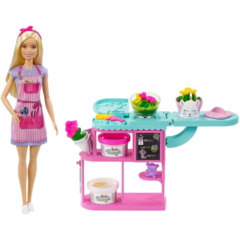 Barbie Karrier játékszett - Virágkötő (GTN58)