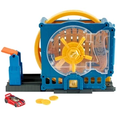 Hot Wheels City Szuperugratós játékszett - Bankrablás (FNB15-GBF96)