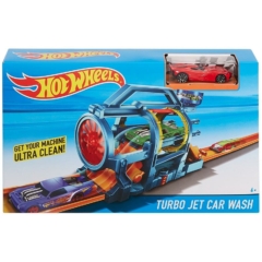 Hot Wheels Turbo Jet autómosó játékszett (FJN34-FJN35)