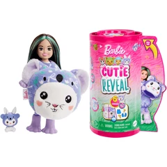 Barbie Cutie Reveal Chelsea meglepetés baba - Állatos jelmezek - Koala-Nyuszi (HRK31)