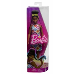 Barbie Fashionistas Barátnő baba - Horgolt ruhában (HJT07)