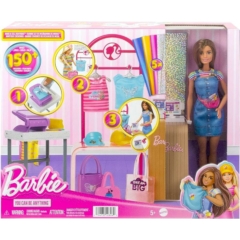 Barbie Karrier játékszett - Make and Sell Boutique (HKT78)
