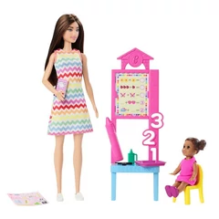 Mattel - Barbie Karrier játékszett - Tanító néni (JCR76)