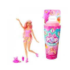 Barbie POP Slime Reveal meglepetés baba - Juicy Fruits - Epres limonádé (HNW41)