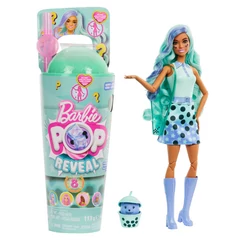 Barbie slime reveal meglepetés baba - zöld (HTJ21)