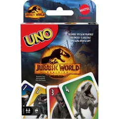 Mattel Uno kártya - Jurassic World 2025 (JFT28)