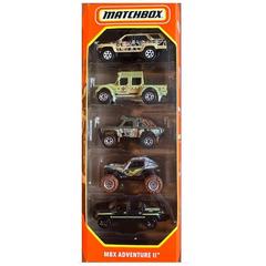 Matchbox 5 db-os kisautó készlet - MBX Adventure II