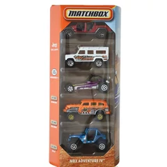 Matchbox 5 db-os kisautó készlet - MBX Adventure IV (C1817-JBX39)