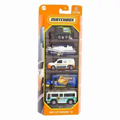 Matchbox 5 db-os kisautó készlet - MBX City Drivers IV (C1817-HVT64)