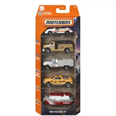 Matchbox 5 db-os kisautó készlet - MBX Rescuve IV (C1817-JBX32)