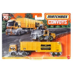 Matchbox Convoys - Ford Cargo and MBX Dump trailer, Quarry King (GBK70-HLM81)