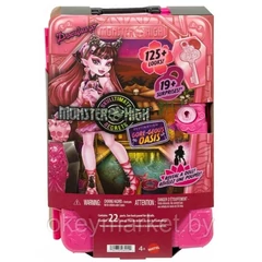 Monster High - Szörnyen jóbarátok titkai - Rémes Utazás - Draculaura (JDR50)