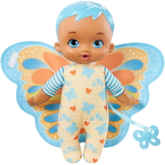 My Garden Baby - Édi-bébi ölelnivaló pillangó baba - kék (HBH38)