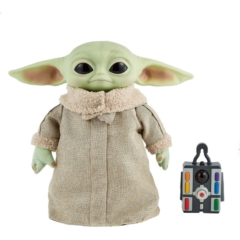 Star Wars The Mandalorian - Baby Yoda 30 cm-es interaktív figura (GWD87)