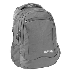 Paso - BeUniq iskolatáska, hátizsák - 3 rekeszes - Grey (PPGP20-2808)