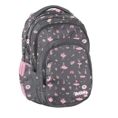 BeUniq hátizsák, iskolatáska - 3 rekeszes - Dance