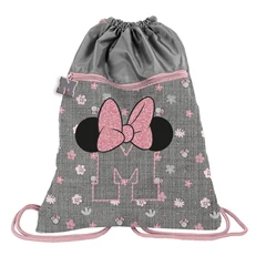 BeUniq Minnie Mouse zsinóros hátizsák, tornazsák - Minnie Grey