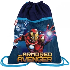 Avengers - Bosszúállók zsinóros hátizsák, tornazsák - The Armored Avenger (AIN-713)