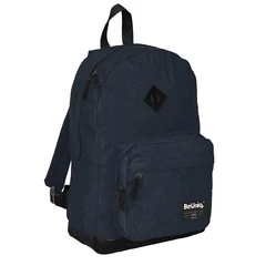 BeUniq egyszínű hátizsák - Casual Navy Blue (BUNV-229)