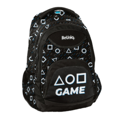 BeUniq Game hátizsák, iskolatáska - 3 rekeszes - Buttons